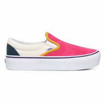 Damske Slip On Tenisky Vans Mini Cord Classic Viacfarebný/Biele VA38LMBNE